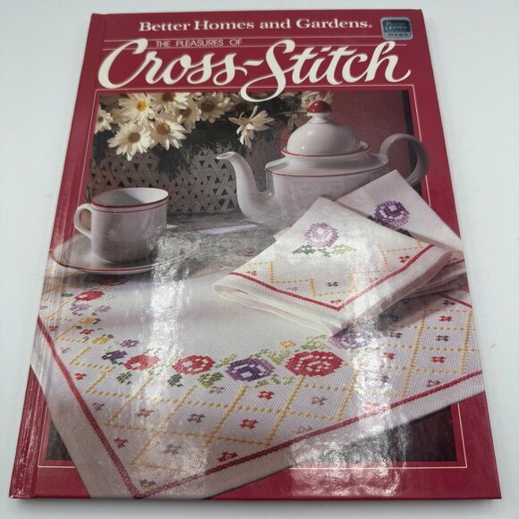 Better Homes & Gardens The Pleasures Of Cross-Stitch Hardcover Book - Picture 1 of 5